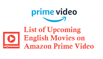 new english movies on amazon prime