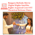 Bangaru Bullodu Movie Digital Rights Satellite Rights OTT Streaming Date on SunNxt