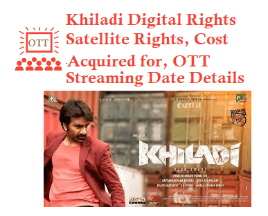 Khiladi Movie Digital Rights Satellite Rights OTT Theatrical Release Date And Other Details