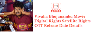 Vivaha Bhojanambu Movie Digital Rights Satellite Rights OTT Release Date Details