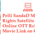 Pelli SandaD Movie Digital Rights Satellite Rights OTT Release Date Details