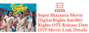 Super Sharanya Movie Digital Rights Satellite Rights OTT Release Date Details