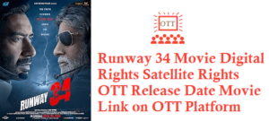 Runway 34 Movie Digital Rights Satellite Rights OTT Release Date Details