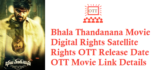 Bhala Thandanana Movie Digital Rights Satellite Rights OTT Release Date Details