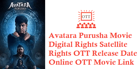 Avatara Purusha Movie Digital Rights Satellite Rights OTT Release Date Details