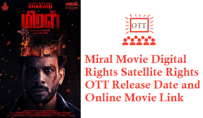 Miral Movie Digital Rights Satellite Rights OTT Release Date Details