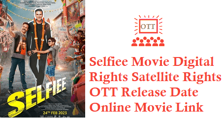 Selfiee Movie Digital Rights Satellite Rights OTT Release Date Details