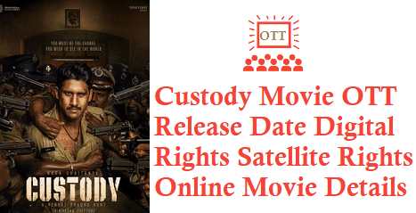 Custody Movie OTT Release Date Digital Rights Satellite Rights Details